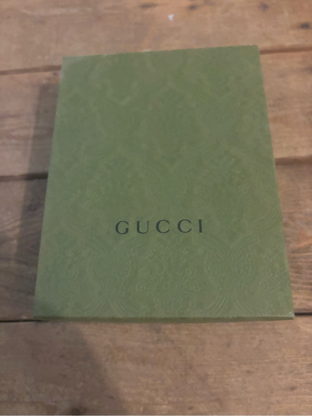 Gucci Green Gift Box + Branded Packaging, Booklets & Tags | Empty Box